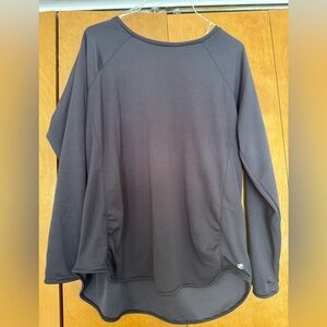 Energy Zone Charcoal Long Sleeve Top